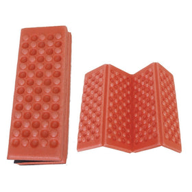 I-sport Orange Waterproof Foldable Folding EVA Mat Foam Chair Cushion Seat Pads 2pcs