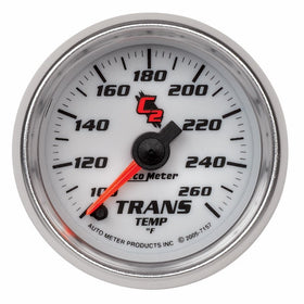 Auto Meter 7157 C2 Full Sweep Electric Transmission Temperature Gauge
