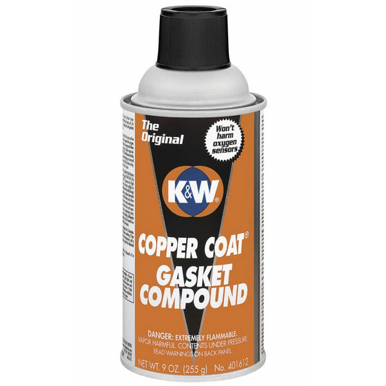 K&W 401612 Copper Coat Aerosol - 9 Wt Oz