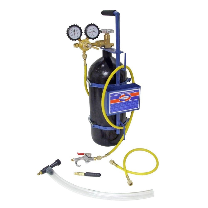 Uniweld 40040 Nitrogen Sludge Sucker and Blaster Kit with Metal Carrying Stand for 40 Cubic Feet Nitrogen Tank