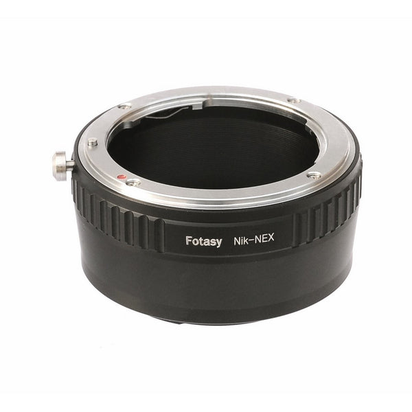 Fotasy Nikon Lens to Sony E-Mount NEX Camera NEX-5N NEX-5R NEX-5T NEX-6 NEX-7 a6300 a6000 a5100 a5000 a3500 a3000 NEX-VG30 NEX-VG900 NEX-FS100 NEX-FS700 NEX-EA50 PXW-FS7 Adapter