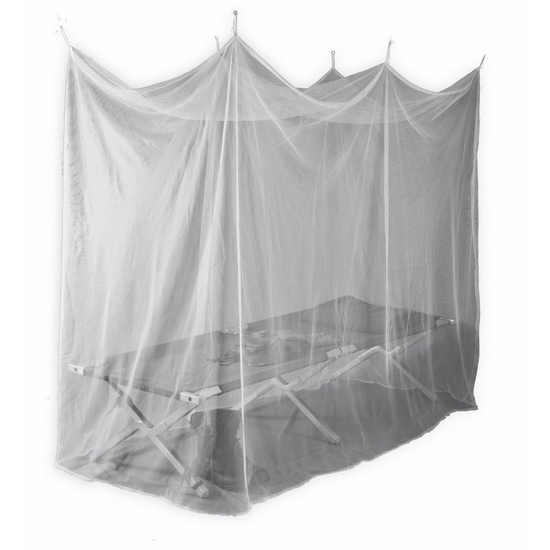 Cotmaster SINGLE WHITE Rectangular Mosquito Net (39"x84"x66")