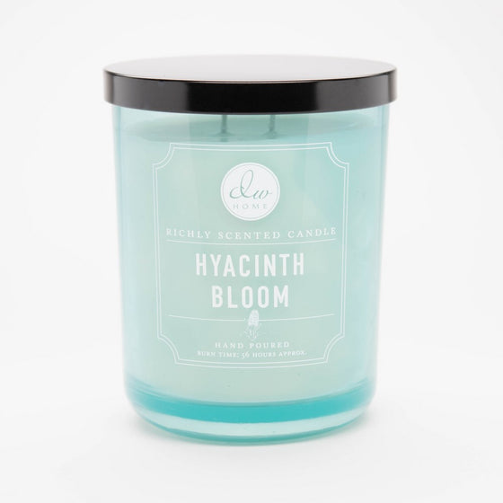 DW Home Hyacinth Bloom Scented Large 2-wick Candle by Decoware