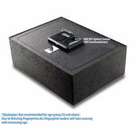 Viking Security Safe VS-14BL Top Opening Drawer Biometric Fingerprint LCD Keypad Safe