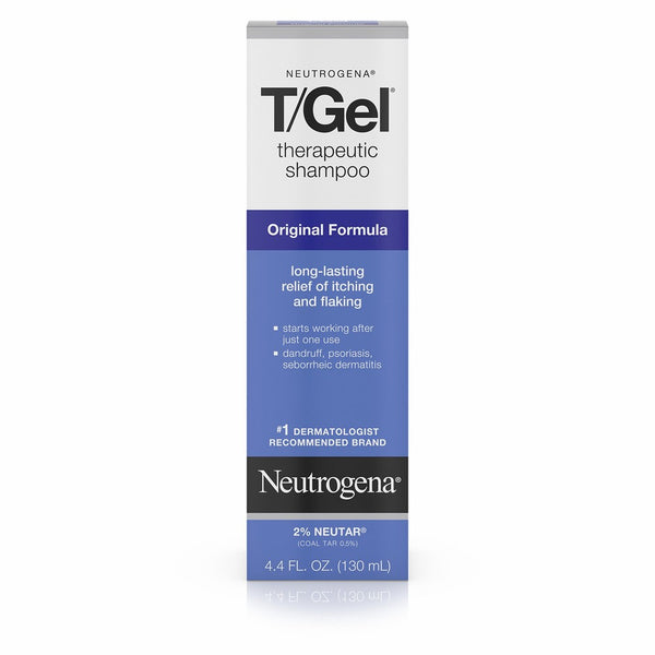 Neutrogena T/Gel Therapeutic Shampoo Original Formula, Dandruff Treatment, 4.4 Fl. Oz.