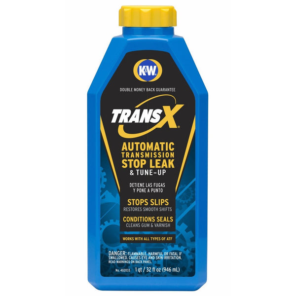 K&W 402033X6 Trans-X Automatic Transmission Stop Leak & Tune-Up - 32 Fl Oz.