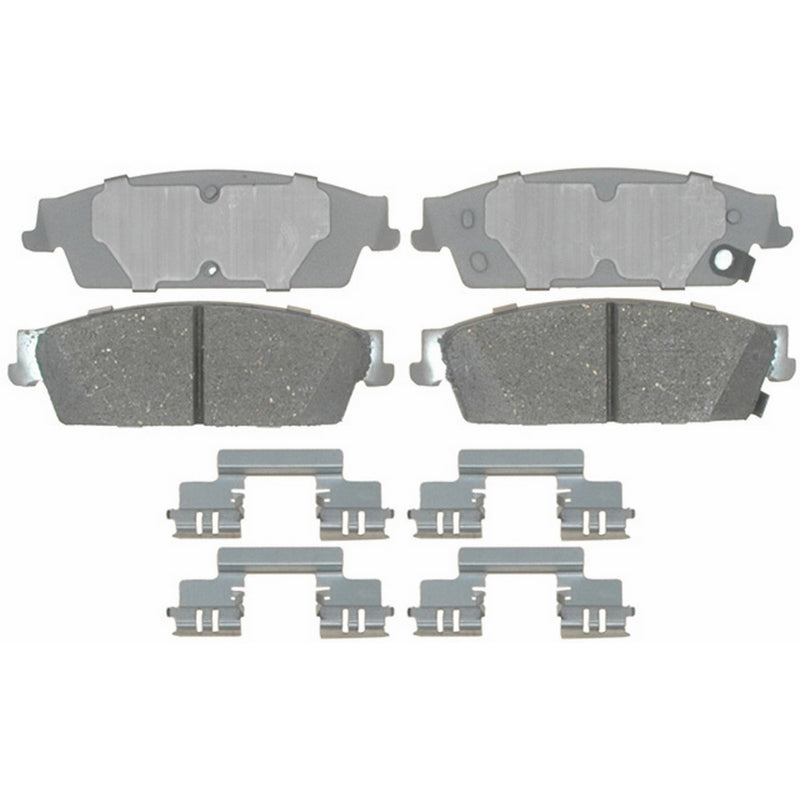 ACDelco 14D1194CH Advantage Ceramic Rear Disc Brake Pad Set with Hardware