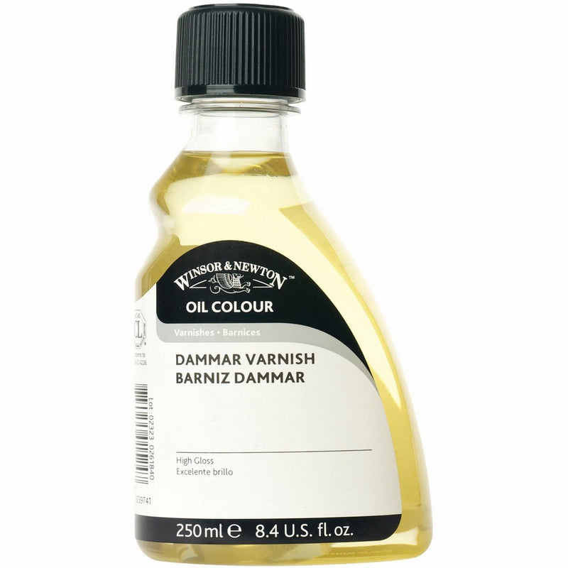 Winsor & Newton 3239741 Dammar Varnish 250ml Bottle,