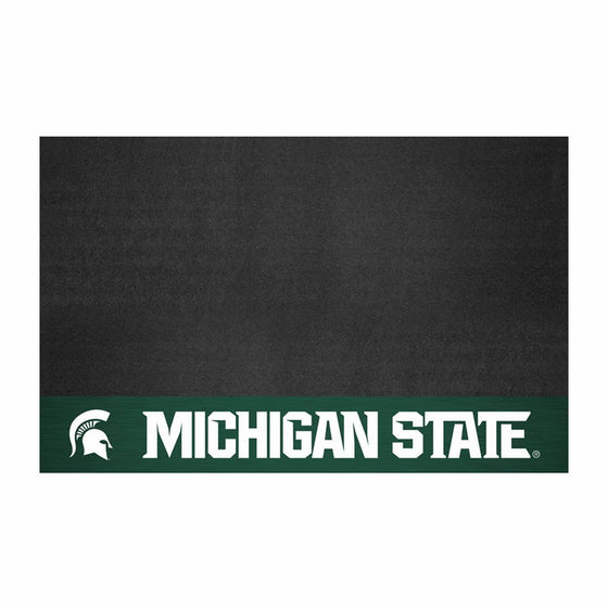 Fanmats NCAA Michigan State University Spartans Vinyl Grill Mat