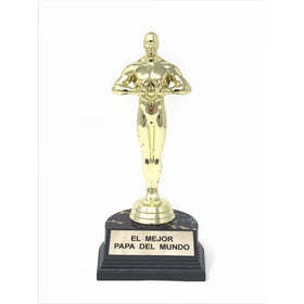 Father's Day El Mejor Papa Del Mundo Trophy Award-7 inches