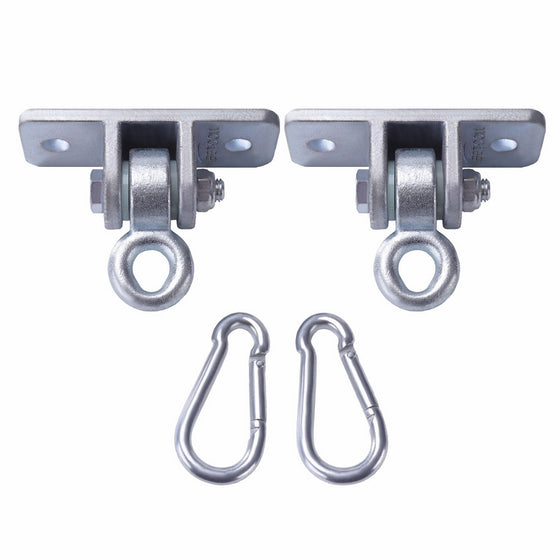 BETOOLL 2400 lb Capacity Heavy Duty Swing Hangers for Wooden Sets Playground Porch Indoor Outdoor & Hanging Snap Hooks