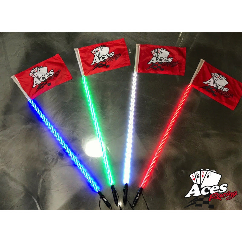 200 Combination LED Lighted Whip With Quick Connect (4ft 200 Combination)
