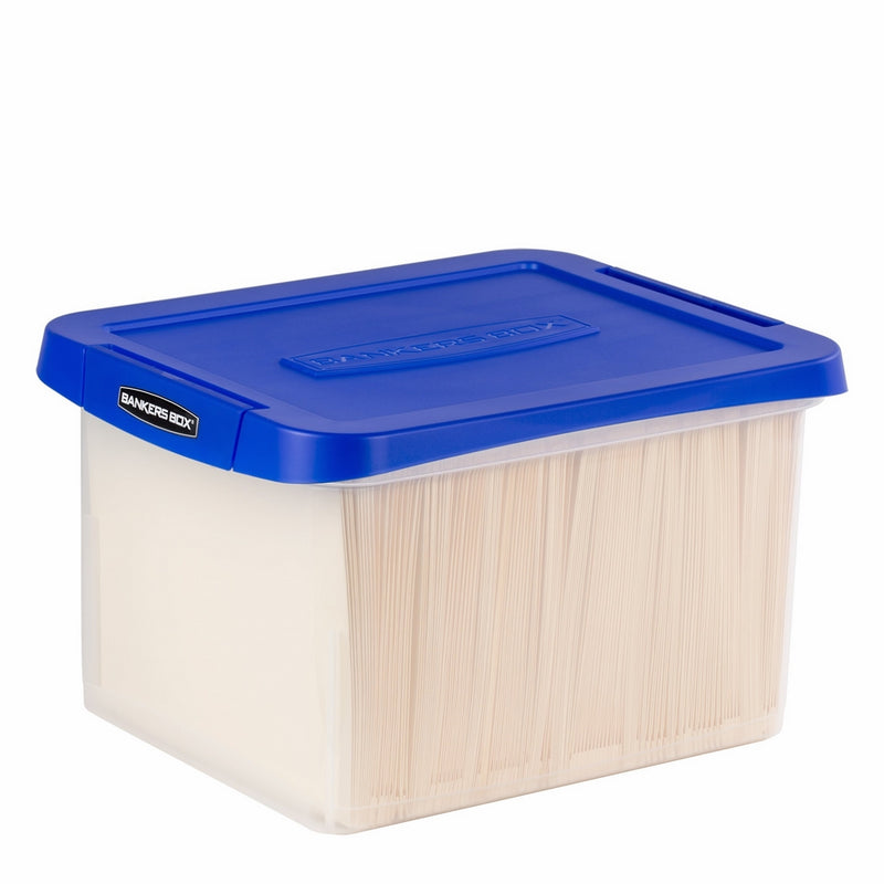 Bankers Box Heavy Duty Letter/Legal Plastic File Box (0086205)