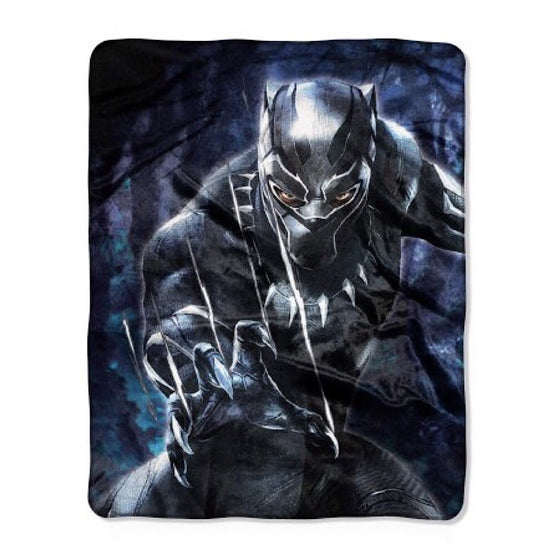 Marvel Black Panther Plush Throw Blanket - 40" x 50"