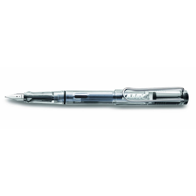 LAMY Vista Fountain Pen Demonstrator, Clear Medium Nib (L12M)