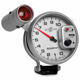 Auto Meter 4999 Ultra-Lite II 5" 10000 RPM Pedestal Mount Shift-Lite Tachometer