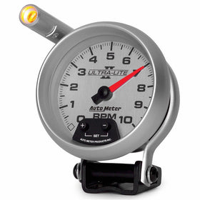 Auto Meter 4990 Ultra-Lite II 3-3/8" 10000 RPM Pedestal Mount Mini-Monster Tachometer