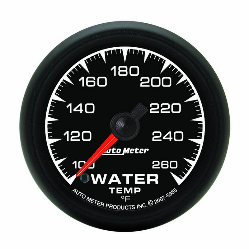 Auto Meter 5955 ES 2-1/16" -100 260 F Full Sweep Electric Water Temperature Gauge