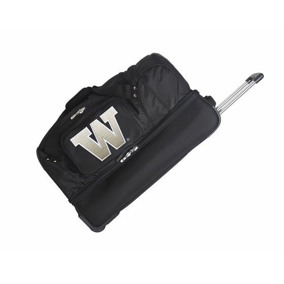 NCAA Washington Huskies Rolling Drop-Bottom Duffel