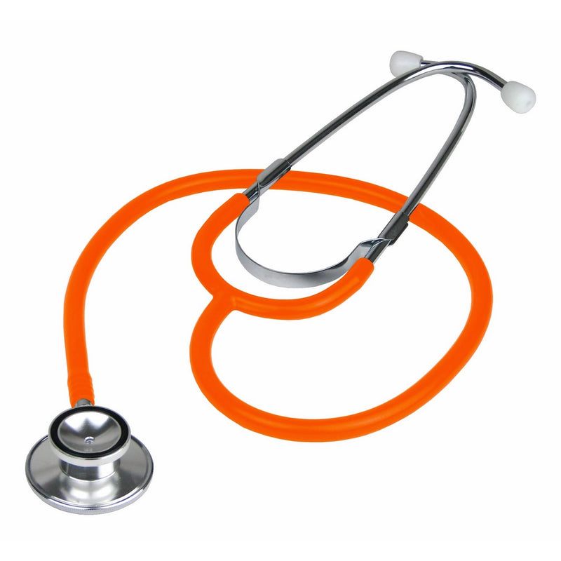 Dixie Ems Dual Head Stethoscope (ORANGE)
