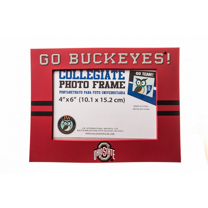 Collegiate Pulse OHIO STATE BUCKEYES NCAA PVC PHOTO FRAME