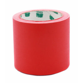 4" Red Colored Premium-Cloth Book Binding Repair Tape | 15 Yard Roll (BookGuard Brand)