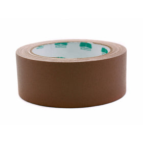 BookGuard 1-1/2 InchVinyl-Coated Cotton Cloth Book Binding Repair Tape, 15 Yard Roll, Brown