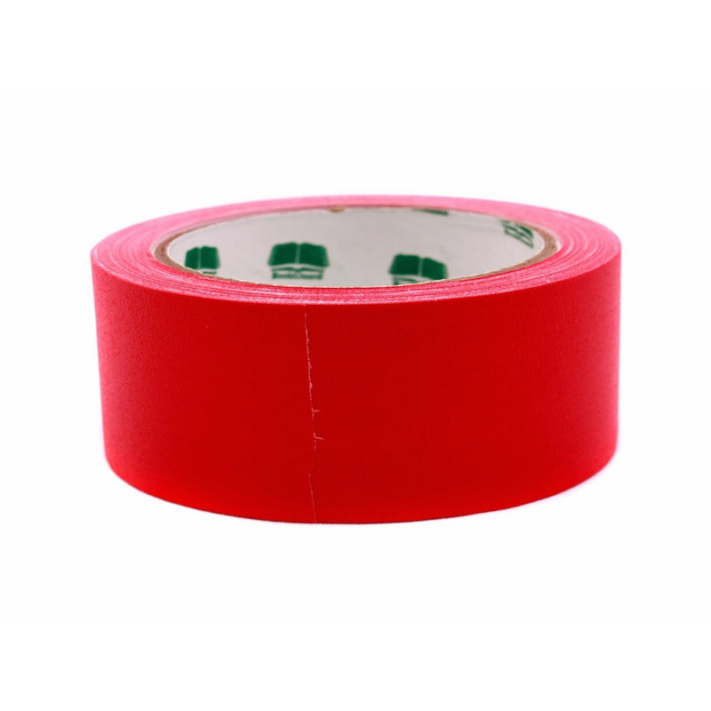 BookGuard 1-1/2 InchVinyl-Coated Cotton Cloth Book Binding Repair Tape, 15 Yard Roll, Red