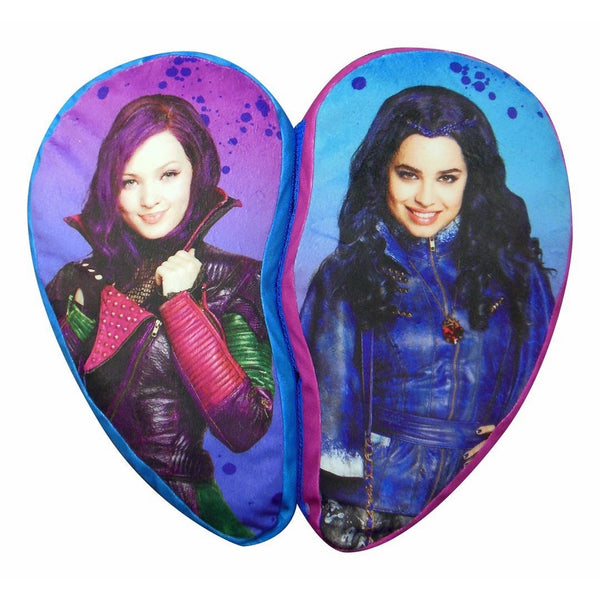 Disney The Descendants Isle BFF Heart Shaped Dec Pillow