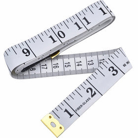 eBoot Soft Tape Measure for Sewing Tailor Cloth Ruler (White)