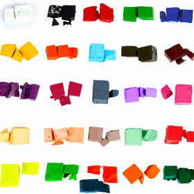 Candle Shop - 26 dye colors for 150 lb of wax - Candle wax Dye - A great choice of colors - Sample - Candle dye chips for making candles