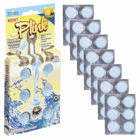 Compac Plink Fizzy Drain Cleaner Deodorizer, Lemon, 48 Count