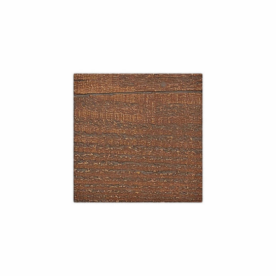 Ekena Millwork BMRSPE-MAT-SAMPLE 6"W x 6"H Rough Sawn Endurathane Faux Wood Ceiling Beam Material Sample, Pecan Finish