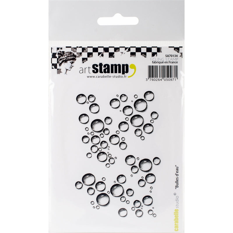 Carabelle Studio Bubbles of Water Cling Stamp A7
