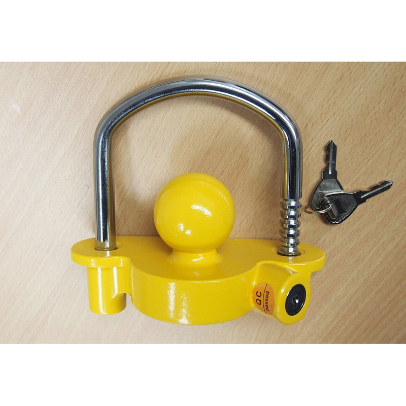Universal Heavy Duty Tow Trailer Coupler Lock fits 1-7/8", 2", and 2-5/16"