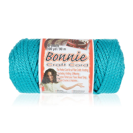 Craft County Bonnie Macramé Cord - 4mm - 100 yd Lengths - Various Colors