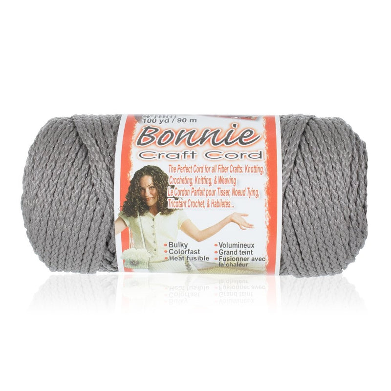 Craft County Bonnie Macramé Cord - 4mm - 100 yd Lengths - Various Colors