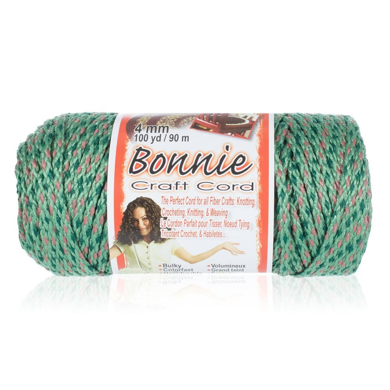 Craft County Bonnie Macramé Cord - 4mm - 100 yd Lengths - Various Colors