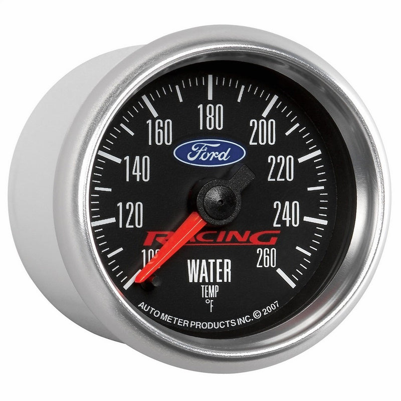 Auto Meter 880086 Ford Racing Series Electric Water Temperature Gauge