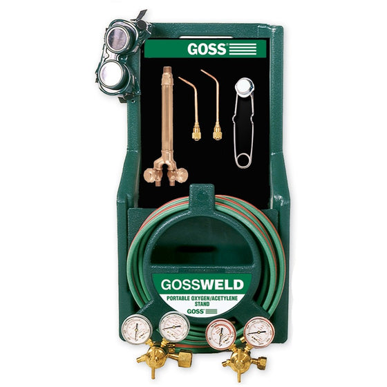 Goss KA-125-M12P Welding and Brazing HVAC Torch Tool Kit for MC Acetylene Tanks