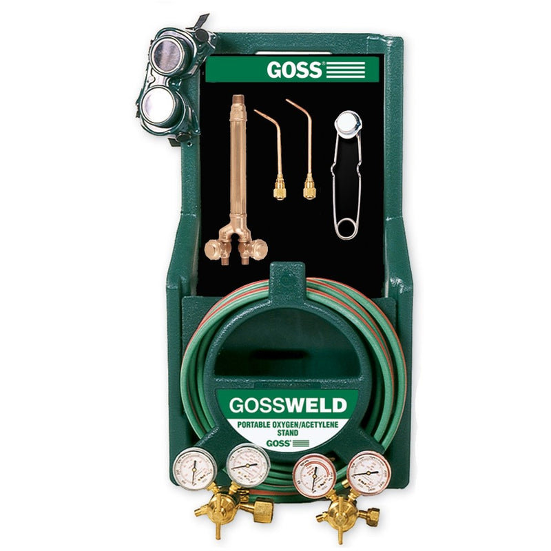 Goss KA-125-M12P Welding and Brazing HVAC Torch Tool Kit for MC Acetylene Tanks
