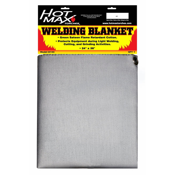 Hot Max 23144 24-Inch by 38-Inch Silver Flame Retardant Welding Blanket