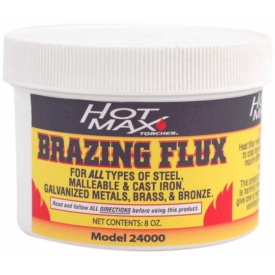 Hot Max 24000 Brazing Flux Powder, 8-Ounce