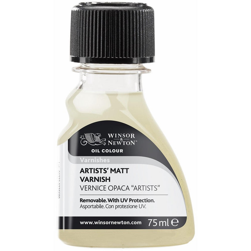Winsor & Newton 3221733 Artists' Matt Varnish, 75ml