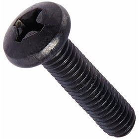 Hard-to-Find Fastener 014973174217 Phillips Machine Screws (20 Piece), 10-32 x 3/4", Black