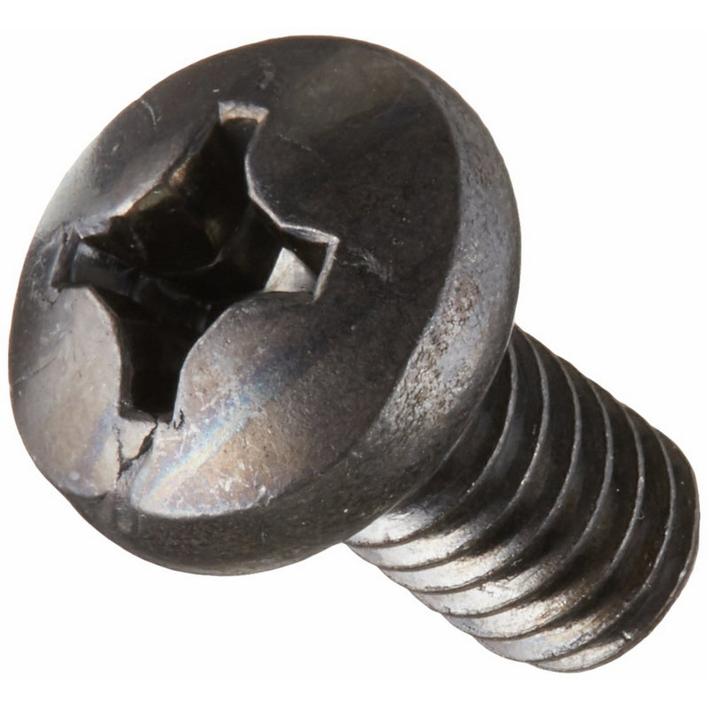 Hard-to-Find Fastener 014973174279 Phillips Machine Screws (20 Piece), 1/4-20 x 1/2", Black
