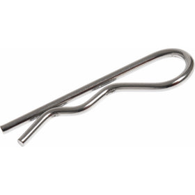 The Hillman Group 43981 .093 X 2-1/2 Hitch Pin Clip, Stainless Steel, 12-Pack