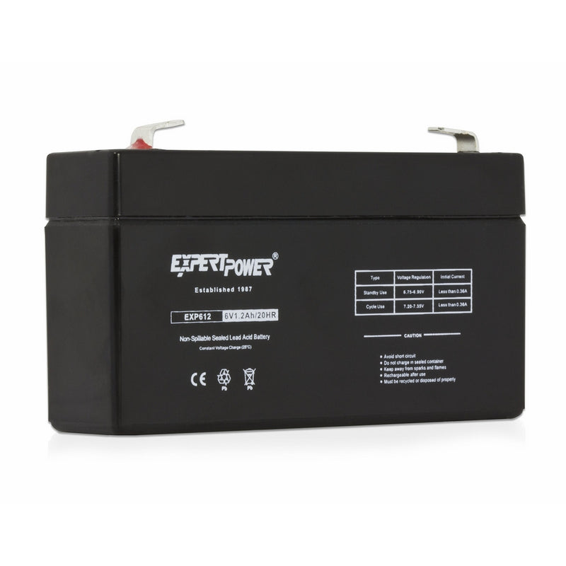 ExpertPower EXP612 6V 1.2 Amp Rechargeable Battery