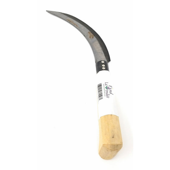 13" Serrated Landscape and Harvest Knife/sickle - Perfect to Harvest Your Lavender Plants