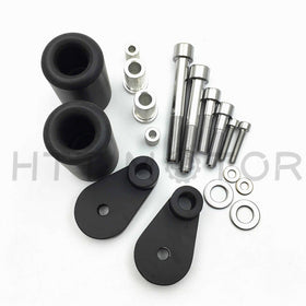 No Cut Frame Slider Crash Protector For 2006 2007 Honda CBR 1000RR 1000 RR Black